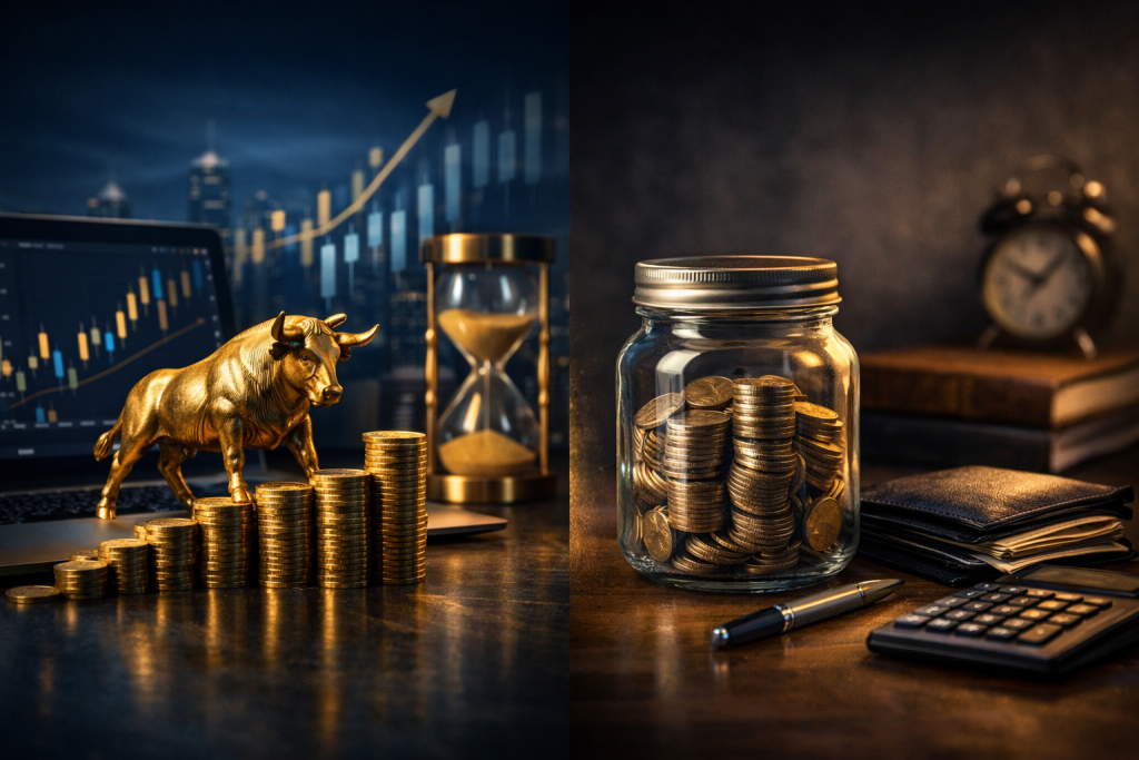 سرمایه گذاری و پس انداز